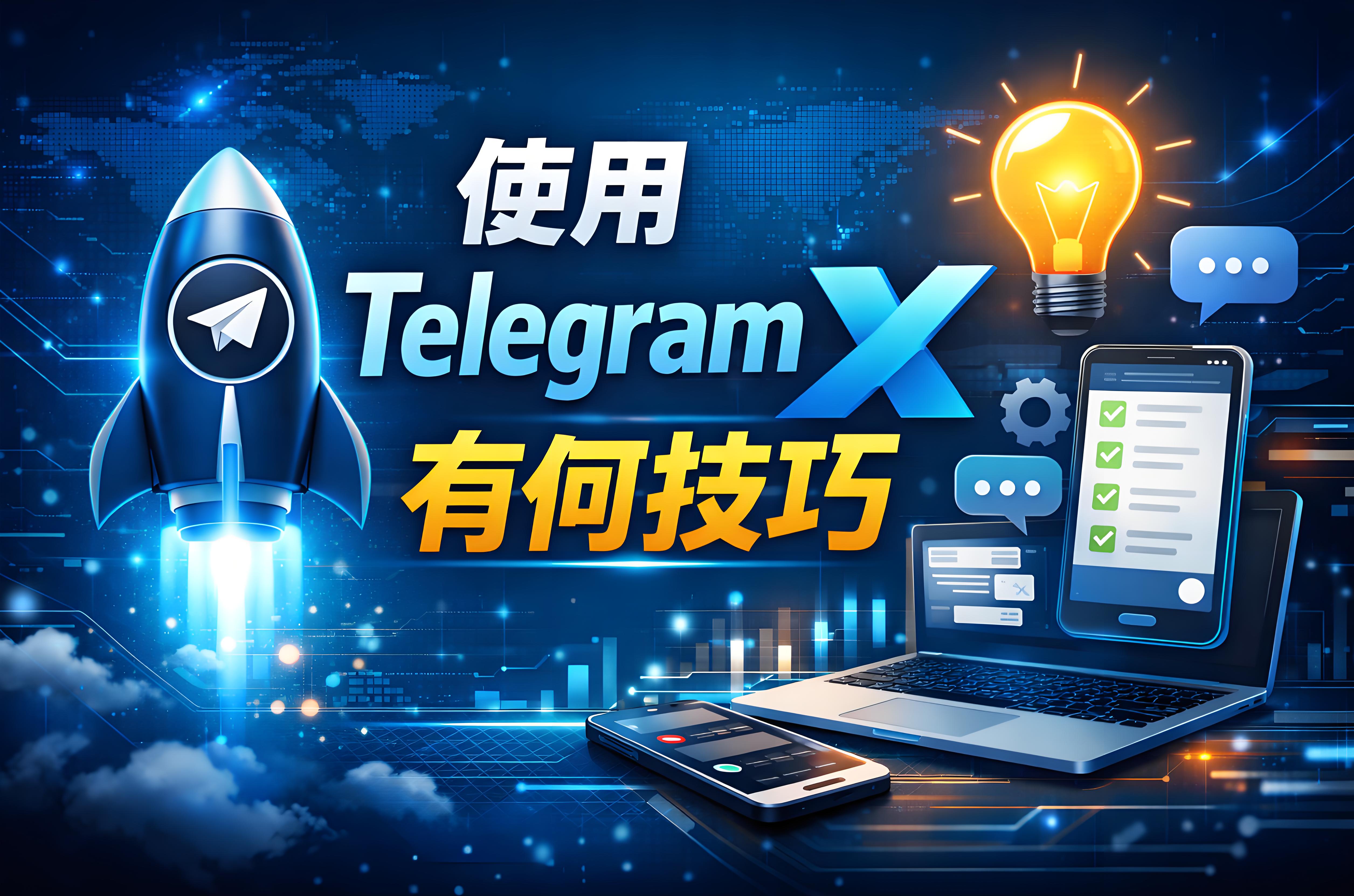 使用Telegram X有哪些技巧？