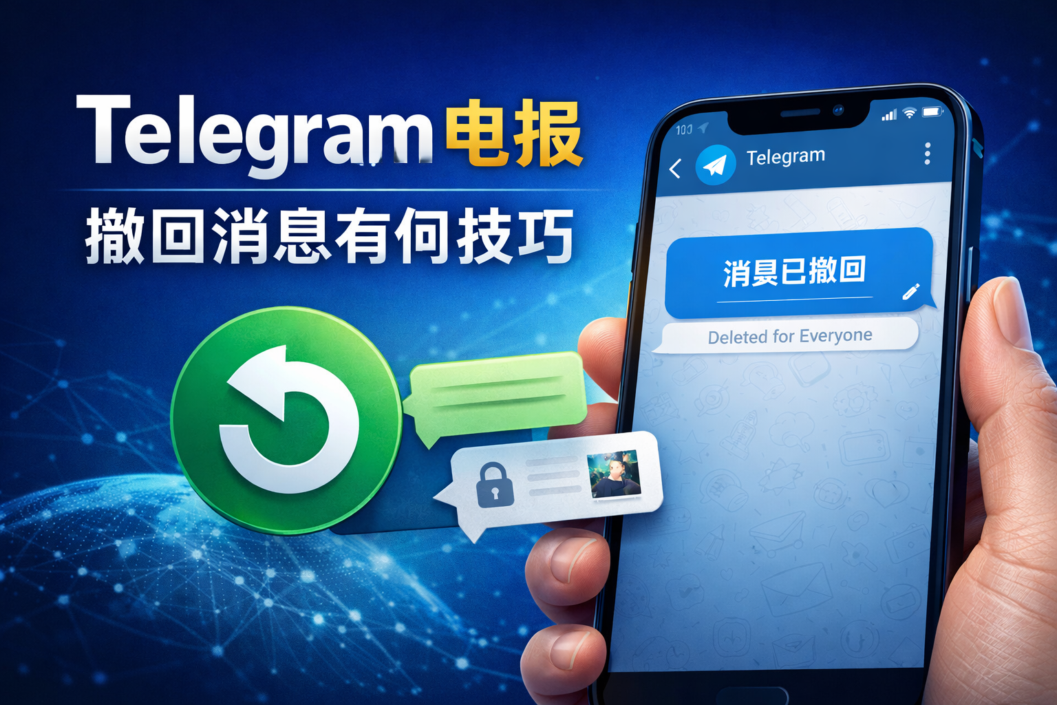 Telegram电撤回报消息方法有哪些？