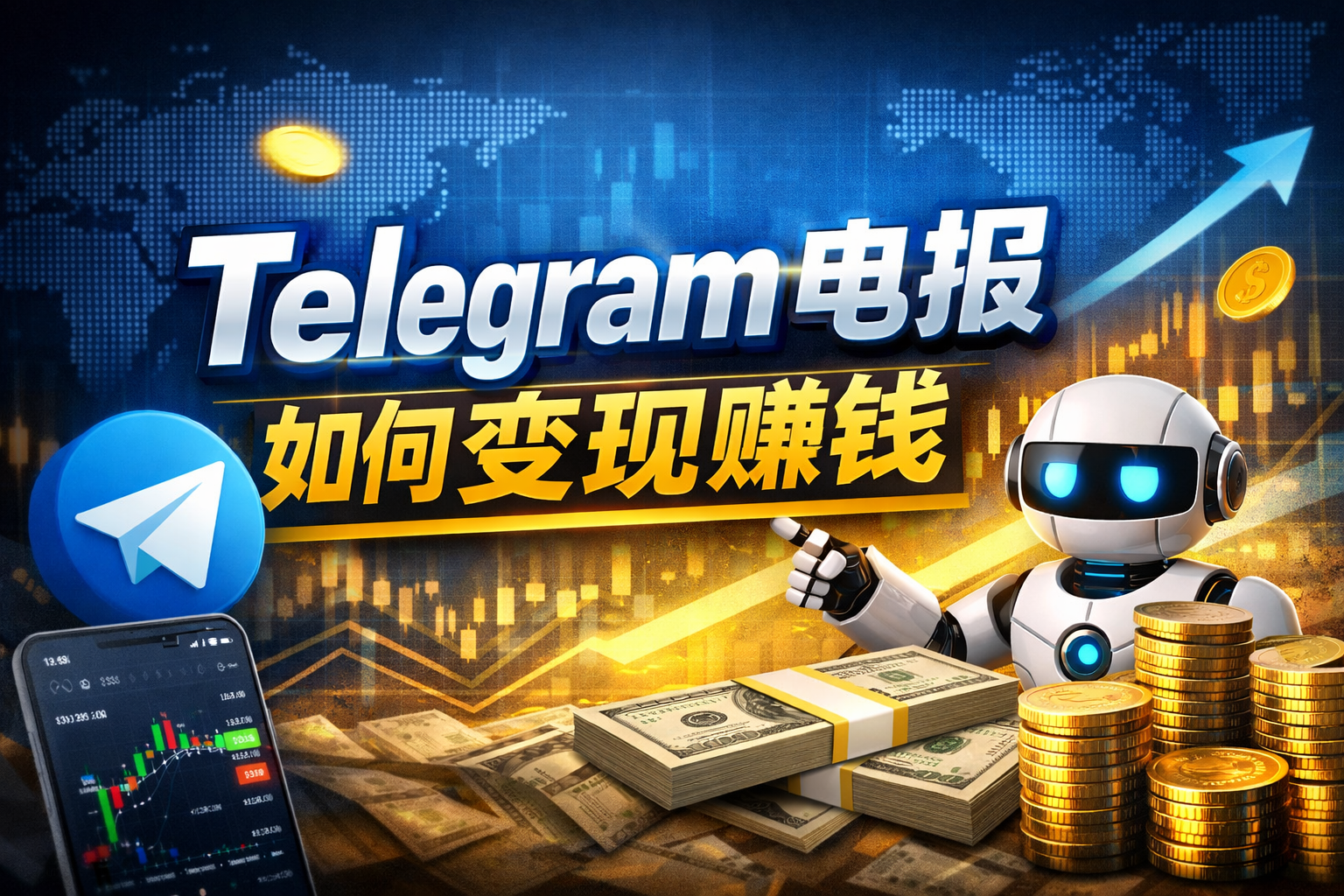 Telegram怎么运营变现赚钱?