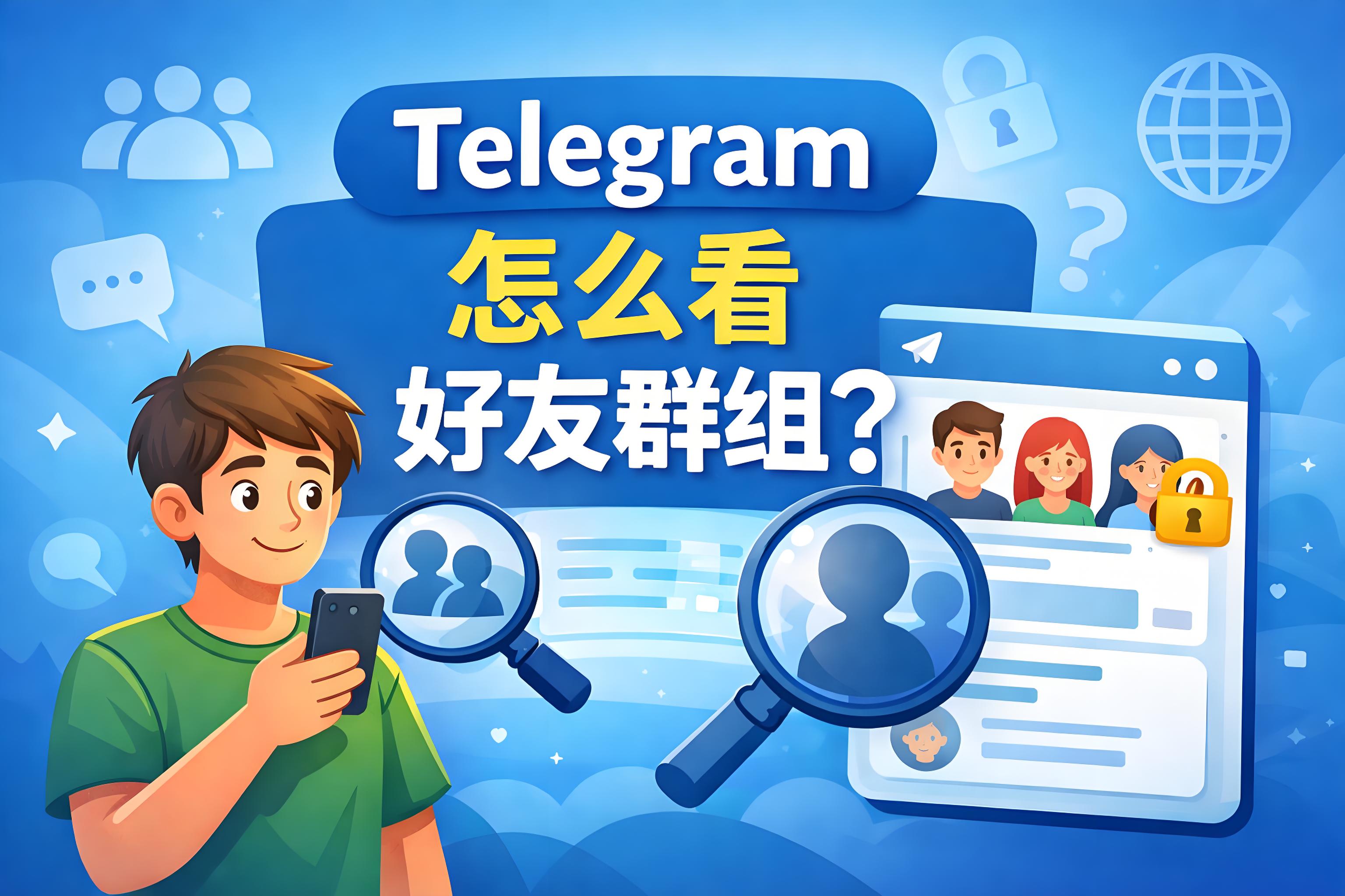 Telegram查看好友群组有何攻略？