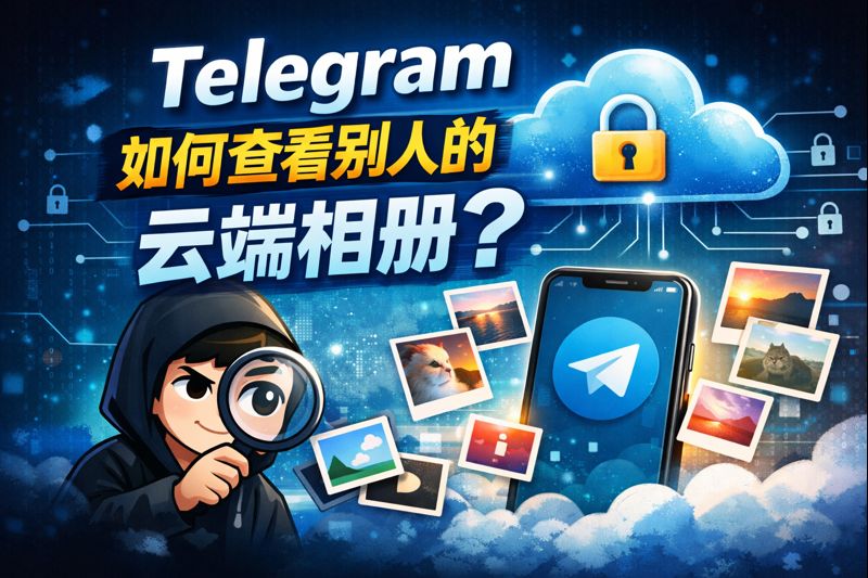 Telegram阅览别人云端相册有何攻略？